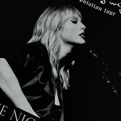 Swift TaylorSwift Concert mv Printed Short Sleeve T-Shirt Heavy Cotton Top Vintage Loose ins