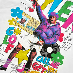 Rapper Tyler The Creator Double-Sided Print Blockbuster Street Loose T-Shirt Short Sleeve