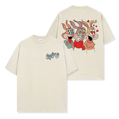 Drake DRAKE Printed SSS4U Crew Neck Short Sleeve T-Shirt Long Sleeve Loose Hooded Sweater Men