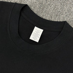 Vintage Loose Casual Direct Injection Printing DRAKE Drake Short Sleeve High Street Heavy Cotton T-Shirt