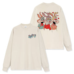 Drake DRAKE Printed SSS4U Crew Neck Short Sleeve T-Shirt Long Sleeve Loose Hooded Sweater Men