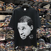 Simple McGrady McGrady Printed T-Shirt Vintage Loose Casual Short Sleeve ins Tide