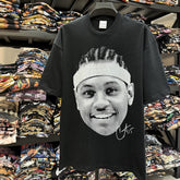 Minimalist Carmelo Anthony Carmelo Printed T-Shirt Vintage Loose Casual Short Sleeve ins