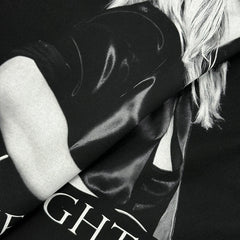 Swift TaylorSwift Concert mv Printed Short Sleeve T-Shirt Heavy Cotton Top Vintage Loose ins