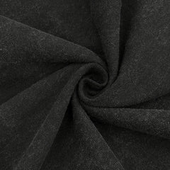 Vintage Snoop Dogg Printed T-Shirt Vintage Washed Loose Heavy Crew Neck Short Sleeves